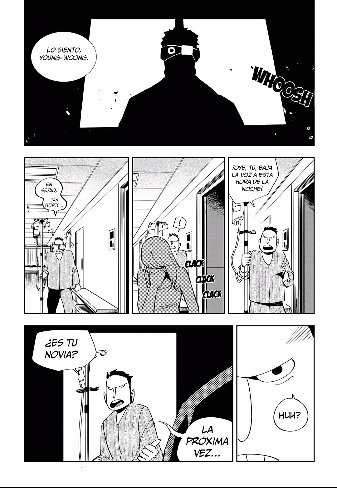 Aula de Lucha 3 > Capitulo 44 > Page 221